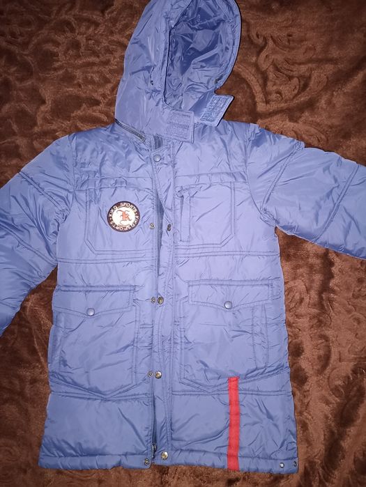 Куртка длинная детская