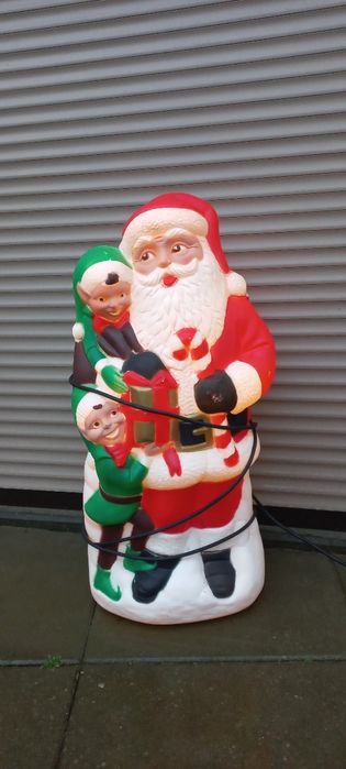 Mikołaj podświetlany na zewnątrz 80 cm. 100cm
