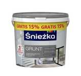 Śnieżka grunt 10l + 15% biały