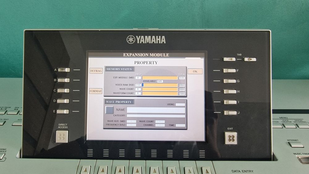 Yamaha TYROS 4 zestaw