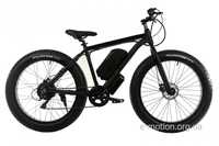 Электро Fatbike 48v 23Ah 1000W гидравлические дисковые тормоза, чёрный