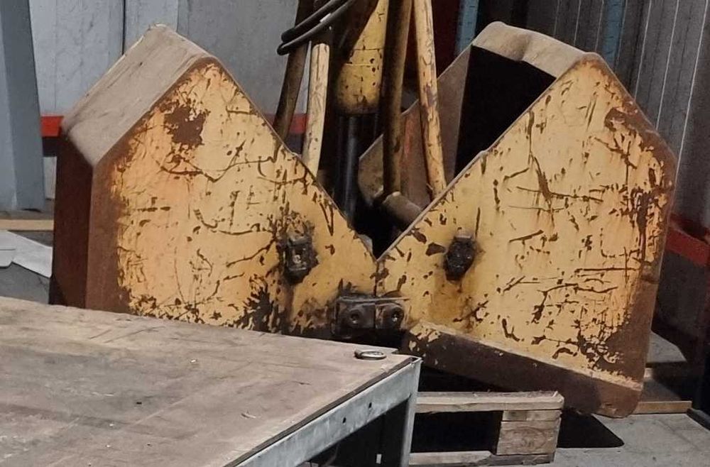 Balde de maxilas para grua