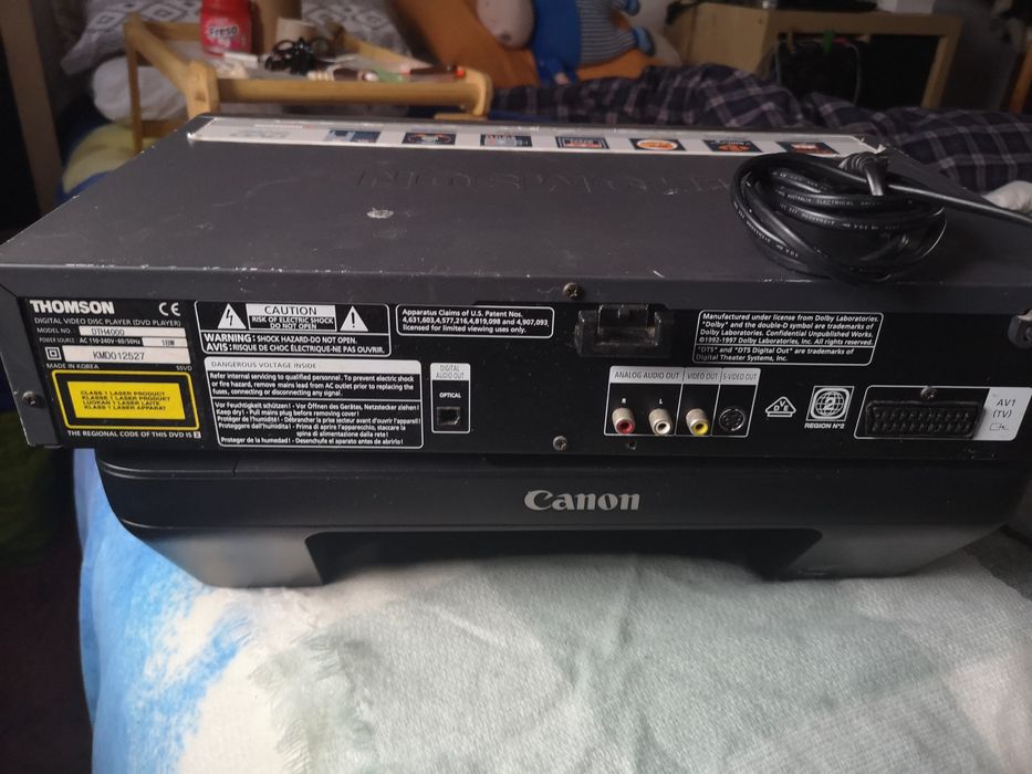 Video DVD a funcionar