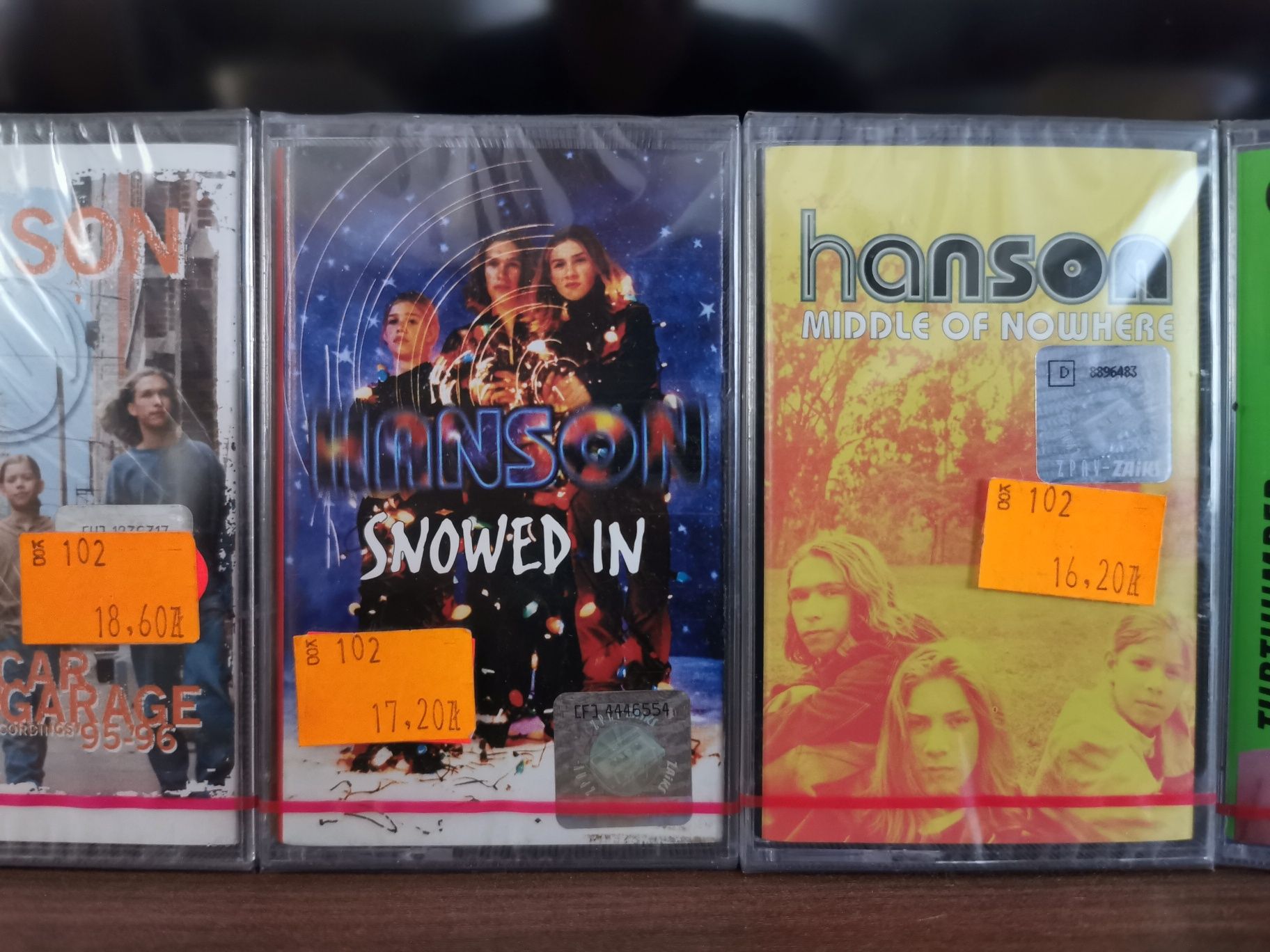 Aaron Carter, Hanson, Chumbawamba - nowe kasety magnetofonowe