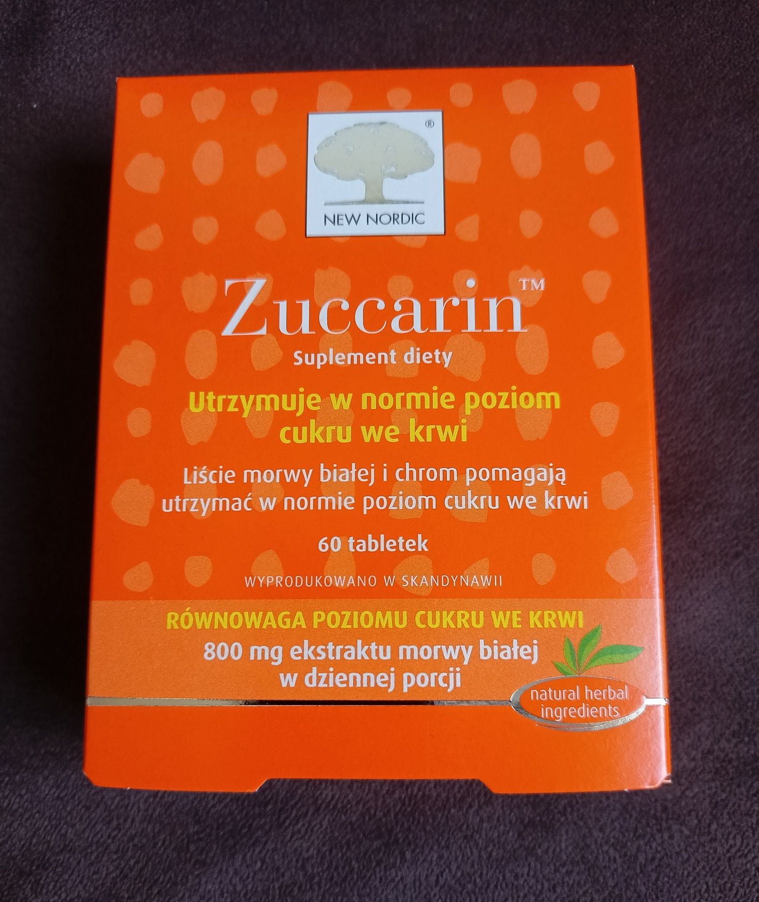 Zuccarin 60 tabletek- 2 opakowania (120 TAB.)