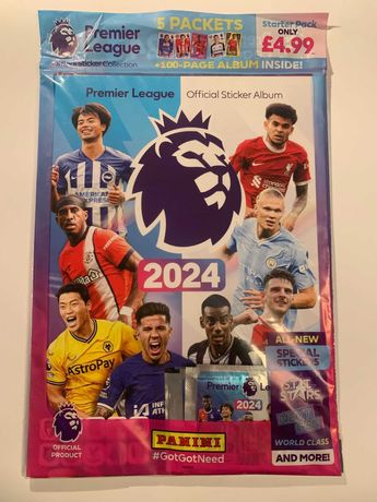 Album i naklejki Panini 2024 Premier League Official Sticker Album