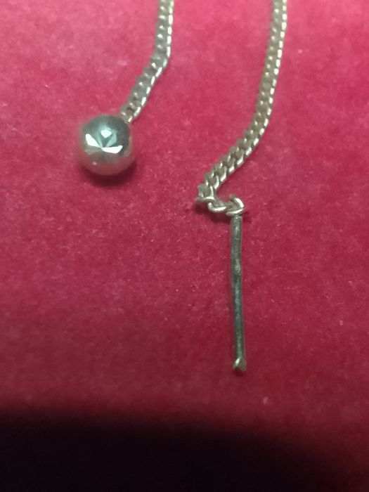 Золото серьги 585.