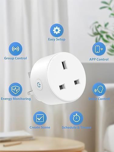 Inteligentna Wtyczka Eightree Z Monitorowaniem Zużycia Energii