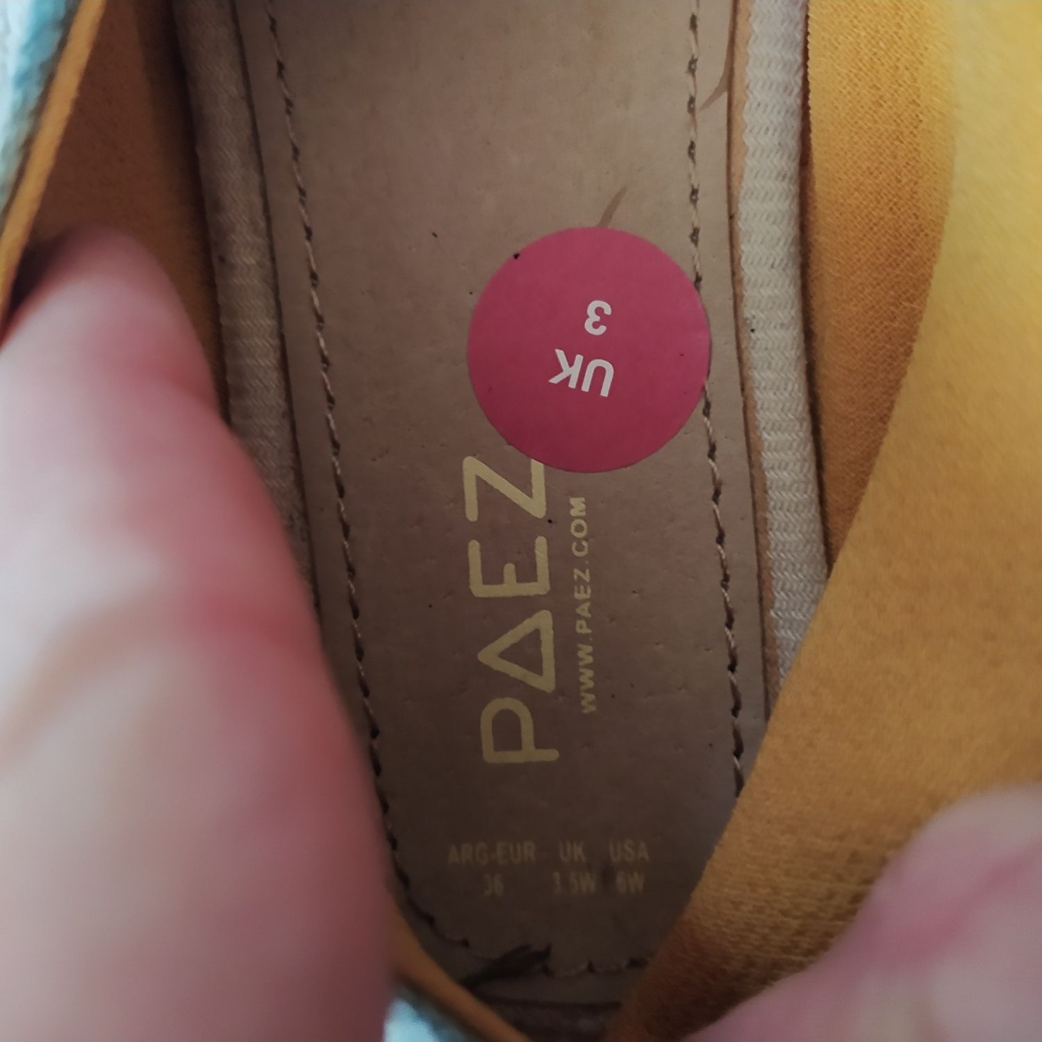 Buty espadryle Paez 36