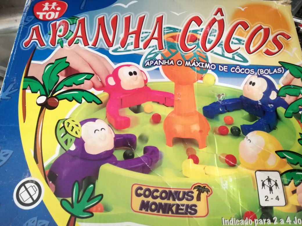 Divertido Jogo Macacos Apanha Côcos