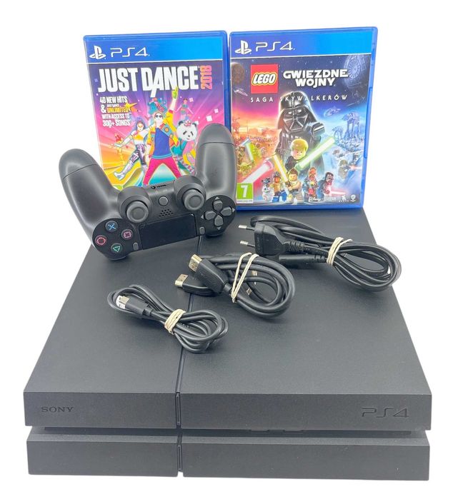 Konsola PS4 CUH-1216A 500GB  + pad + 2gry