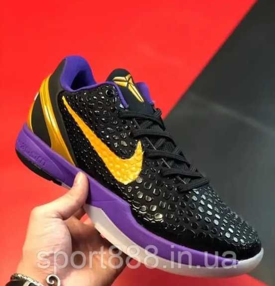 Eur36-46 Баскетбольні кросівки кобі 6 Nike Zoom Kobe VI