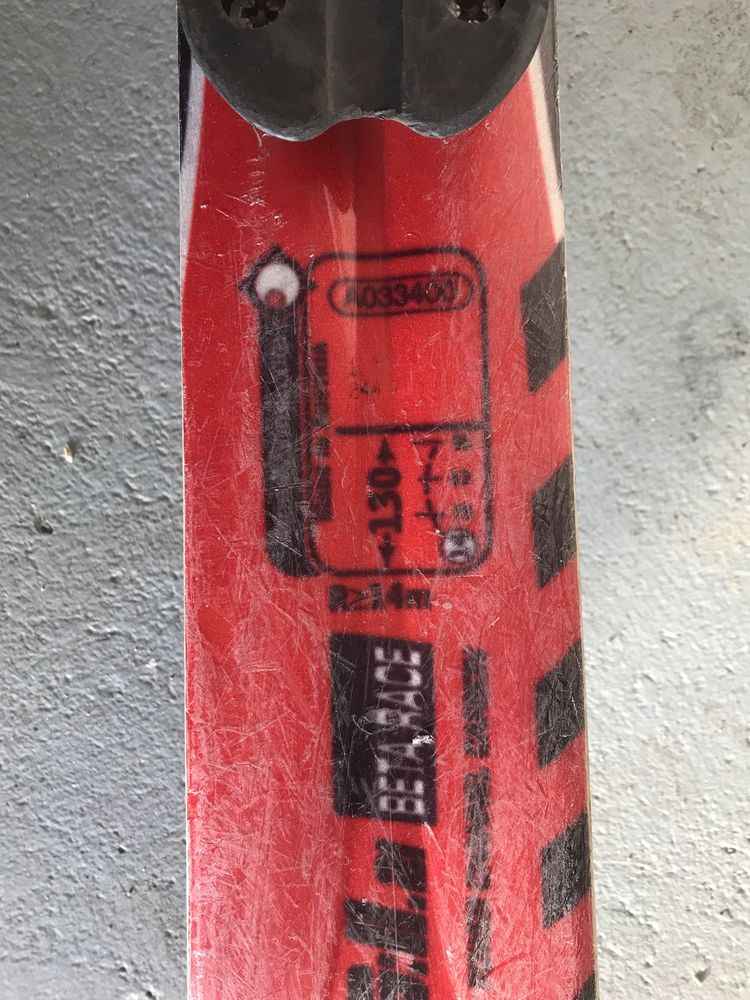 Atomic narty 130 cm dla dziecka dzieciece