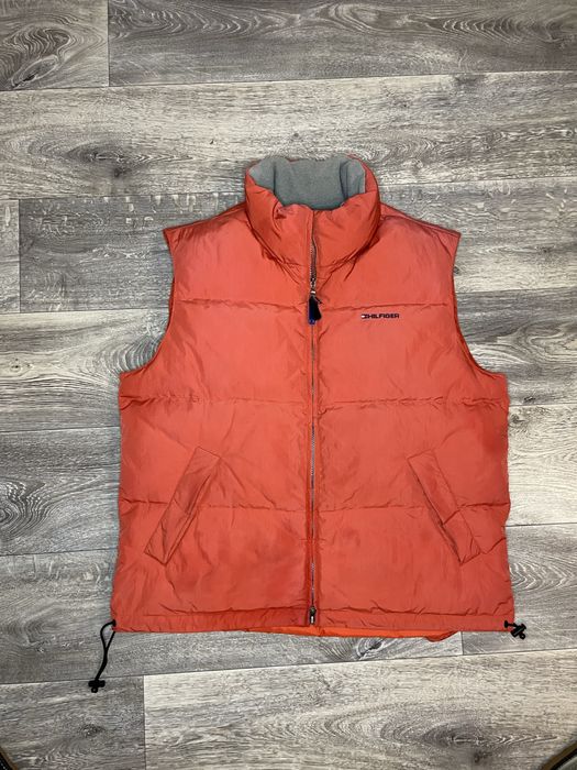 Tommy hilfiger puffer vest Пуховая жилетка томми нейлоновая nylon