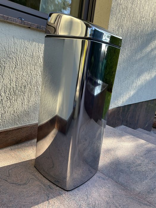 Kosz na śmieci Brabantia 30L - srebrny