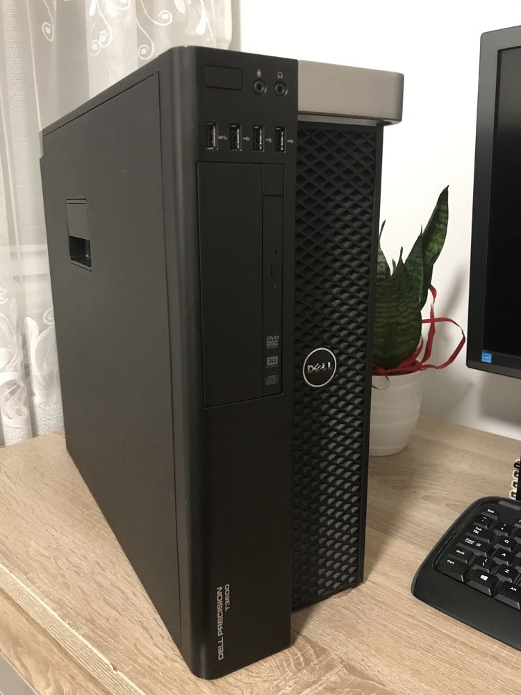 Dell Precision Xeon 8x3.8GHz/16GB/128+256 SSD/DVDRW/GTX1060 3GB