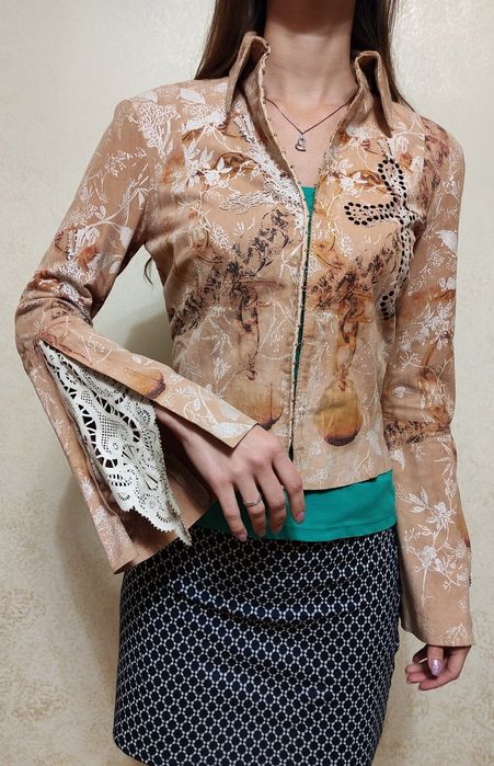 Шкіряний жакет Voyage