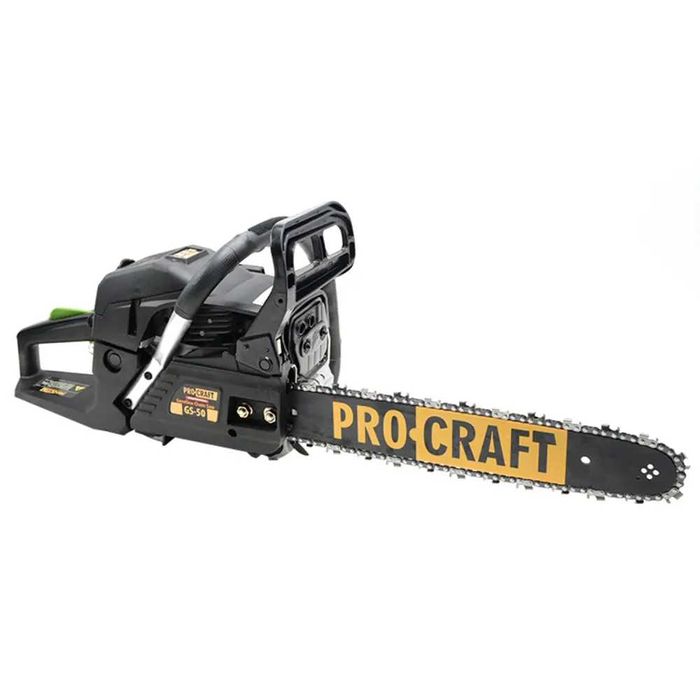 Бензопила ProCraft GS-50(2шини,2цепа,45+40см)