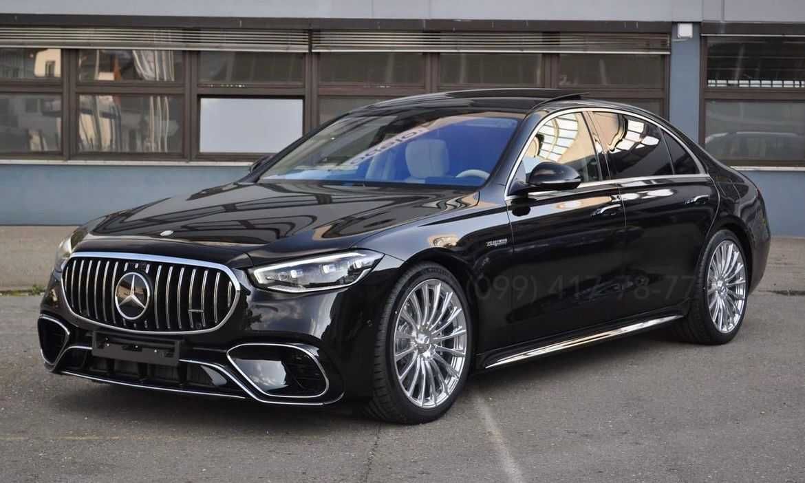 Обвес S63 AMG Mercedes S500 S580 W223 Бампер Решетка Диффузор Пороги