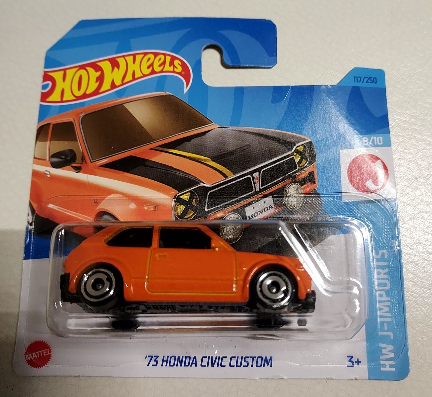 Honda Civic Custom 73' Hot Wheels nowy