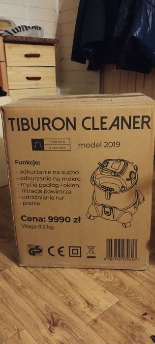nowy odkurzacz piorący tiburon cleaner
