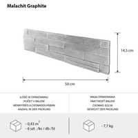 Kamień dekoracyjny Malachit Graphite