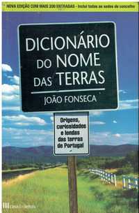 9491 Dicionário do Nome das Terras de João Fonseca