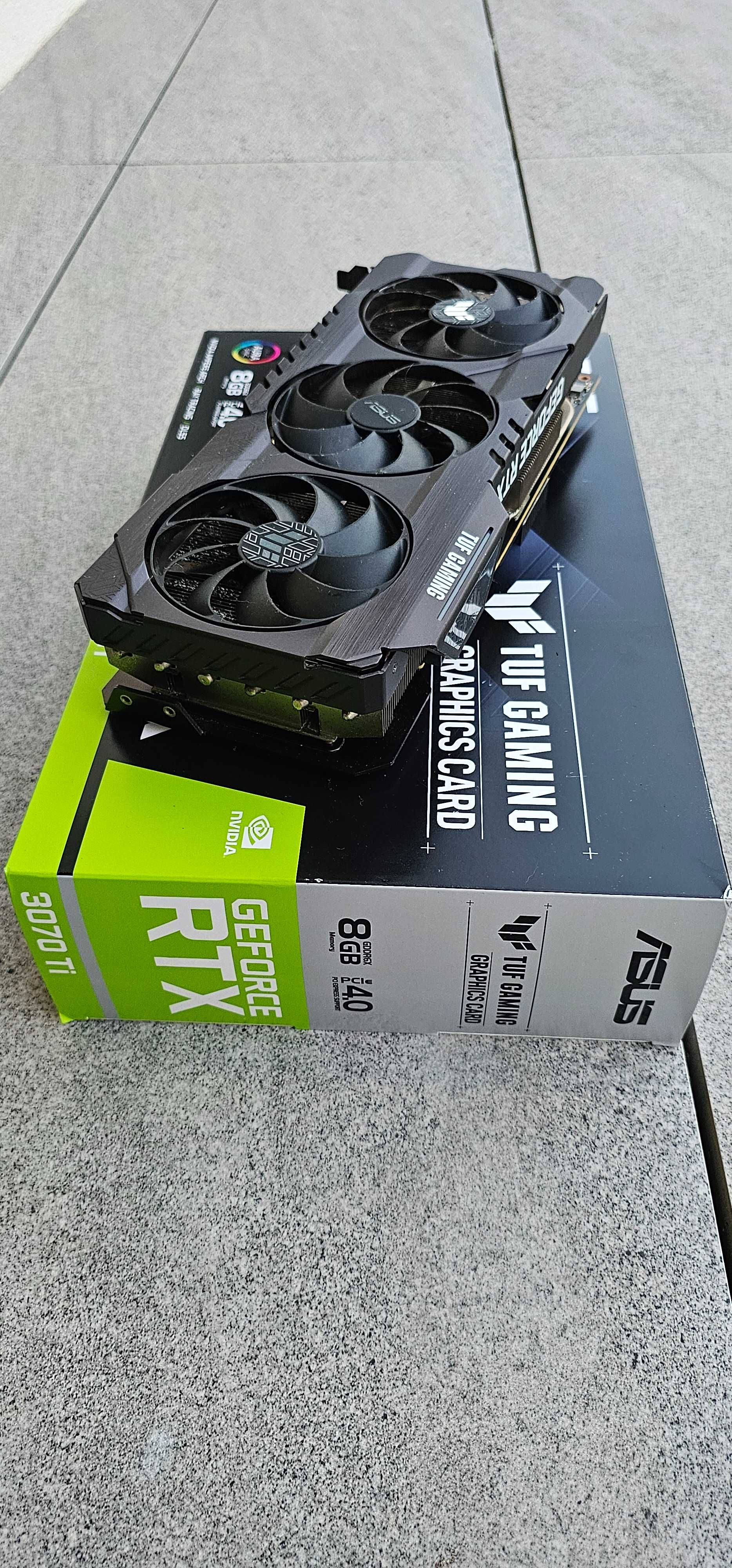 Gráfica Asus Nvidia GeForce RTX 3070 ti TUF Gaming