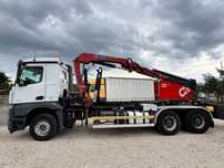 Mercedes-Benz AROCS 2645L 6x4 HAKOWIEC+HDS  HMF1830 przebieg388tys km rok9/2017 z serwisu bez retardera