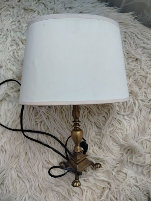 50 zł lampka nocna mosiężna