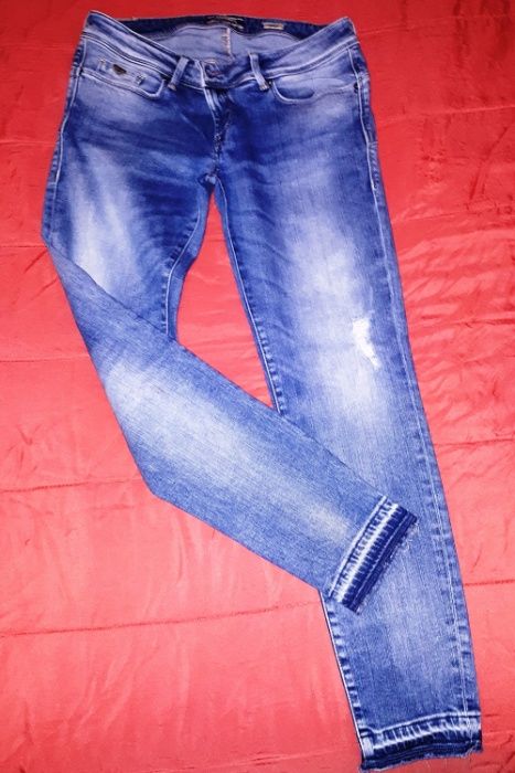 Calças Salsa Push Up Capri Premium Wash Novas