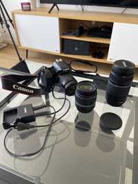 Canon 500D + Lentes