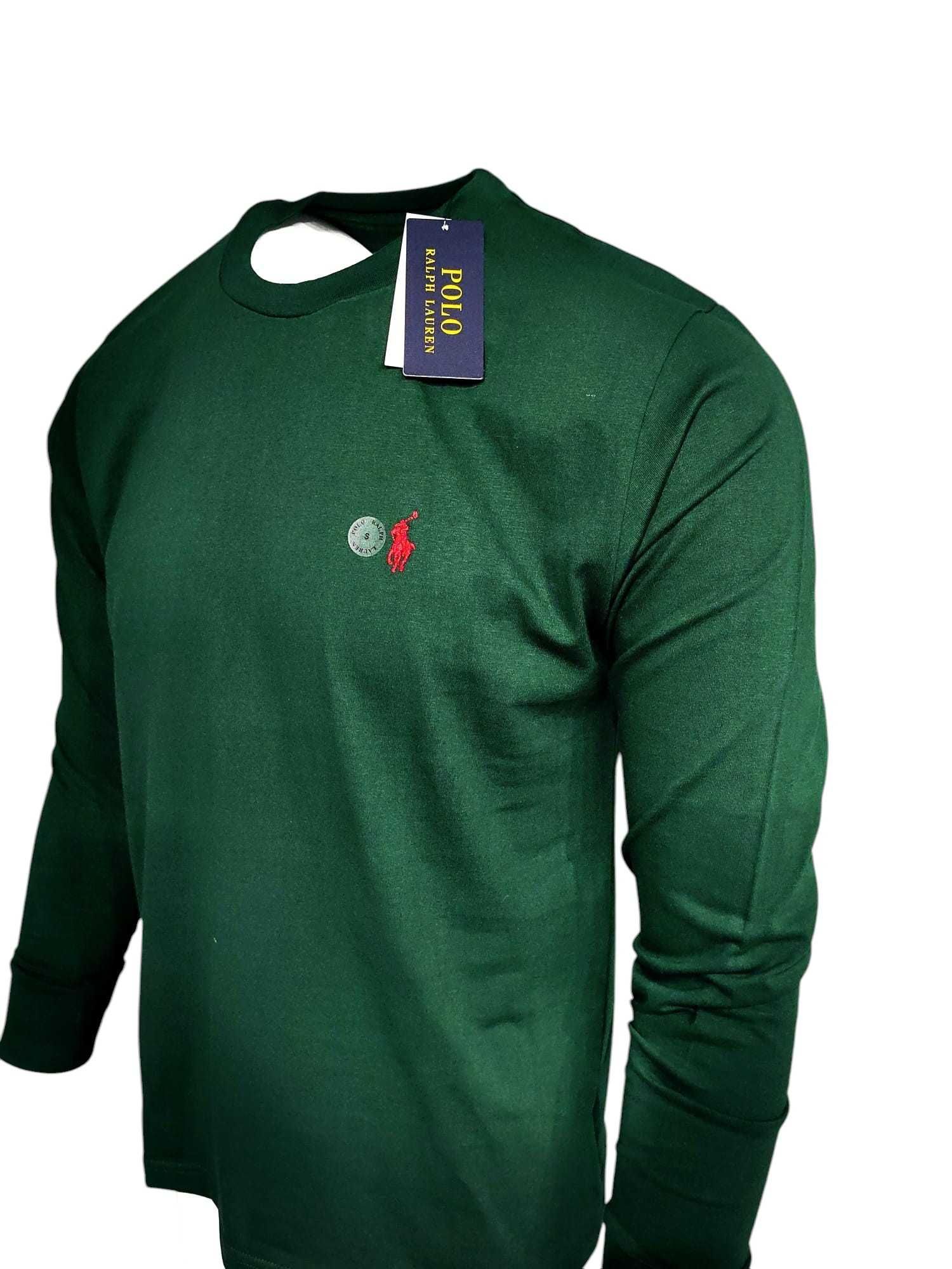 Longsleeve Koszulka Polo Ralph Lauren Zielona rozm. S