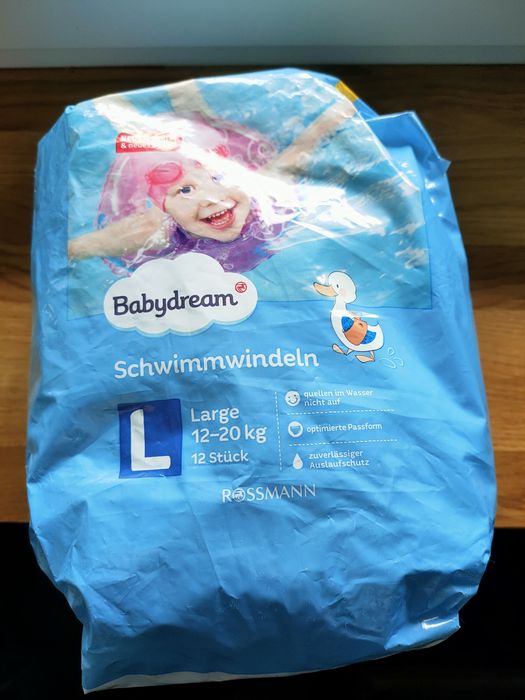 Pampersy do basenu L