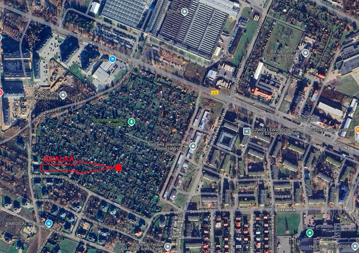 OGRODNICZA/REKREACYJNA 300m2, Domek, prąd, woda, WC, drz.owoc, warzywa