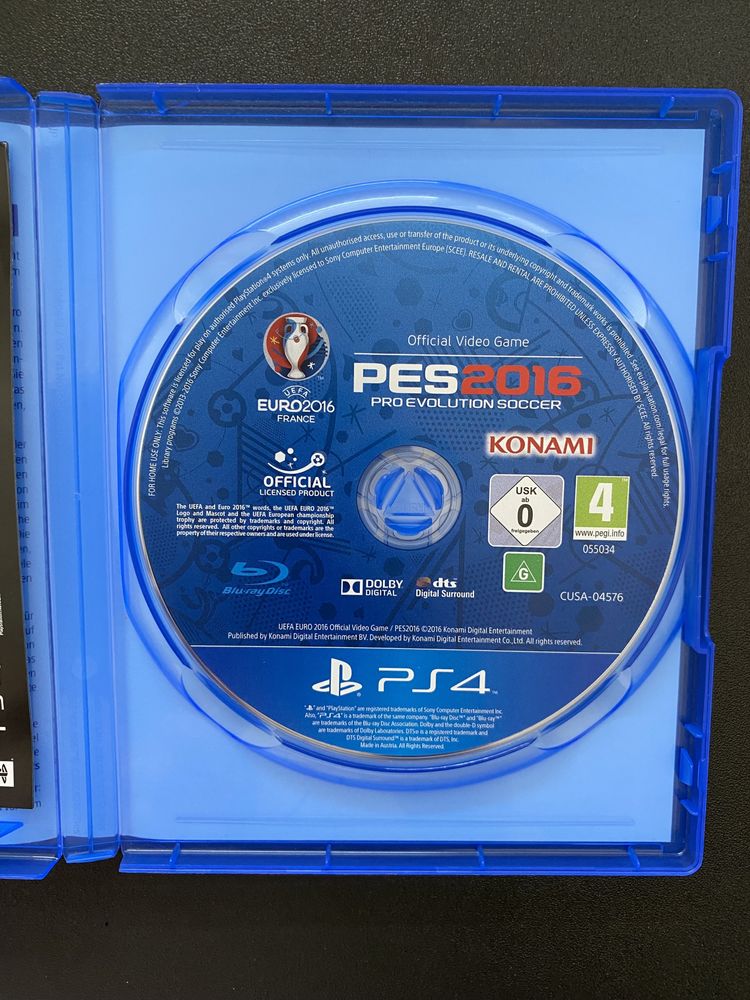 PS4 Fifa PES 2016