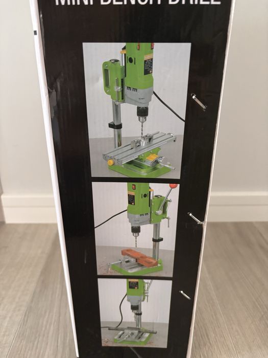 WIERTARKA STOŁOWA KOLUMNOWA BG-5156E 700W precyja, bez luzów, solidna