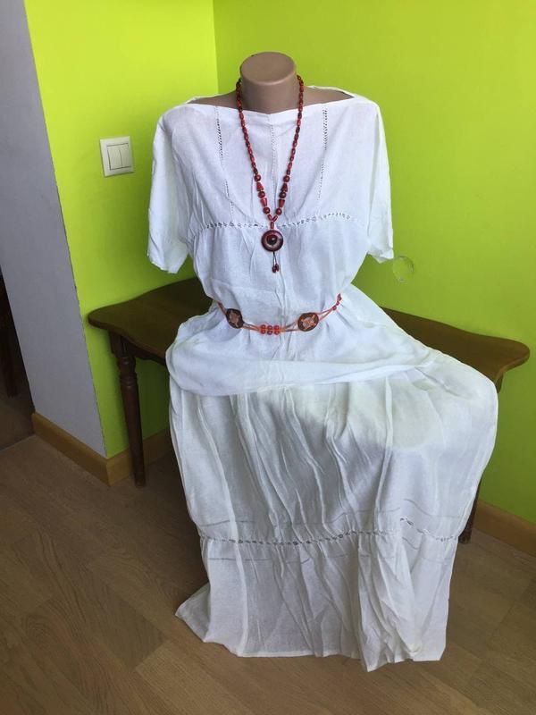 Костюм із марлі з мережкою часів СРСР/ ручна робота/ вінтаж/нюанси!!!