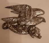 Poniemiecki, wojskowy symbol wojsk i odznaczeń niemiec ,antyk 18x13 cm