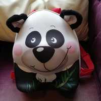 Mochila pequena panda criança