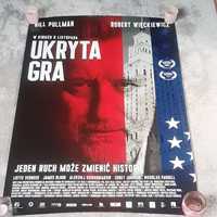 Plakat filmu,,Ukryta gra"