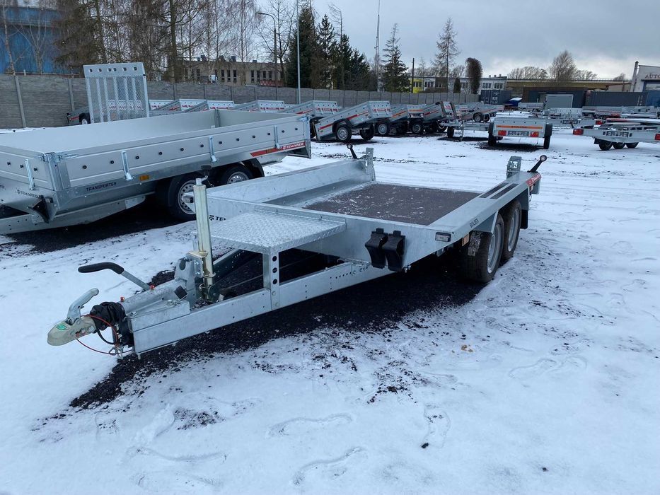 Przyczepa pod MINIKOPARKE TEMARED 2700KG DMC 260x153cm trap C. BRUTTO