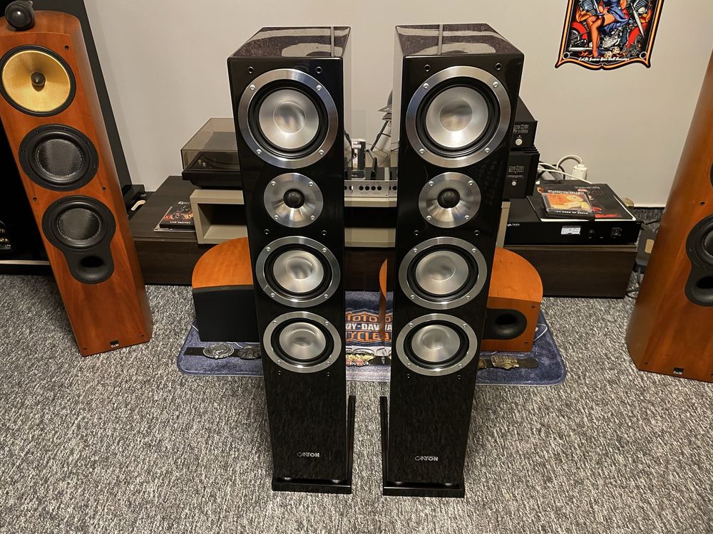 Kolumny podłogowe CANTON SL 580 DC Piano Black