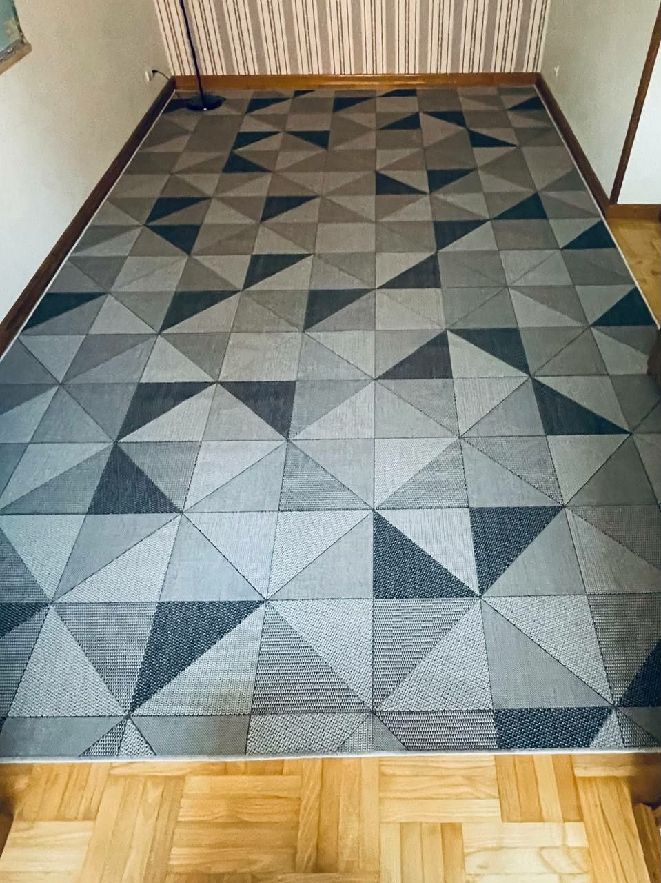 Килим 3×5, безворсовий килим з рогожки