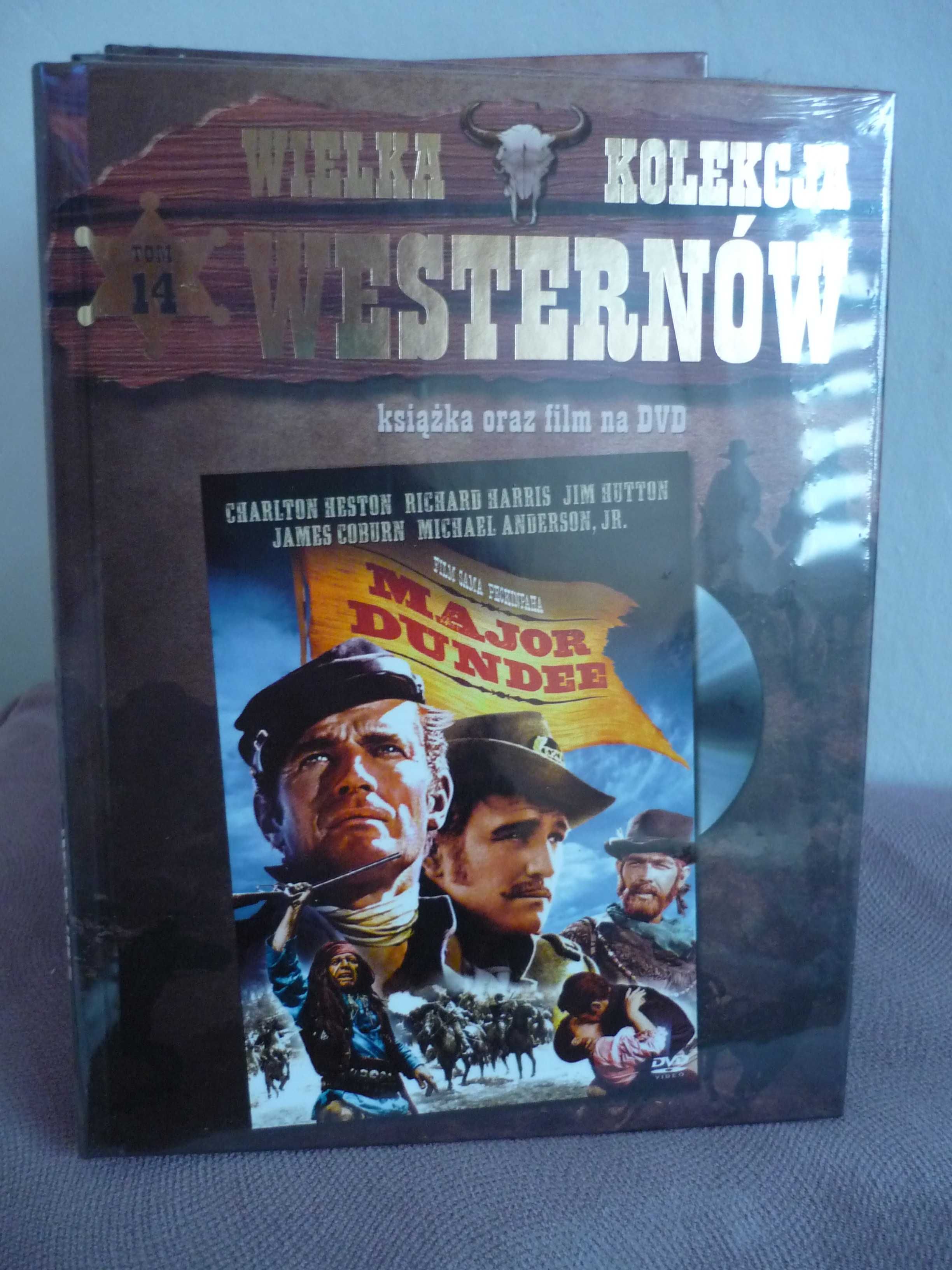 Wielka Kolekcja Westernów tom 14 Major Dundee , DVD , folia.