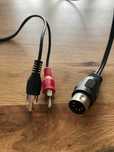 Kabel Audio DIN (5-pin) - 2xRCA (Cinch)