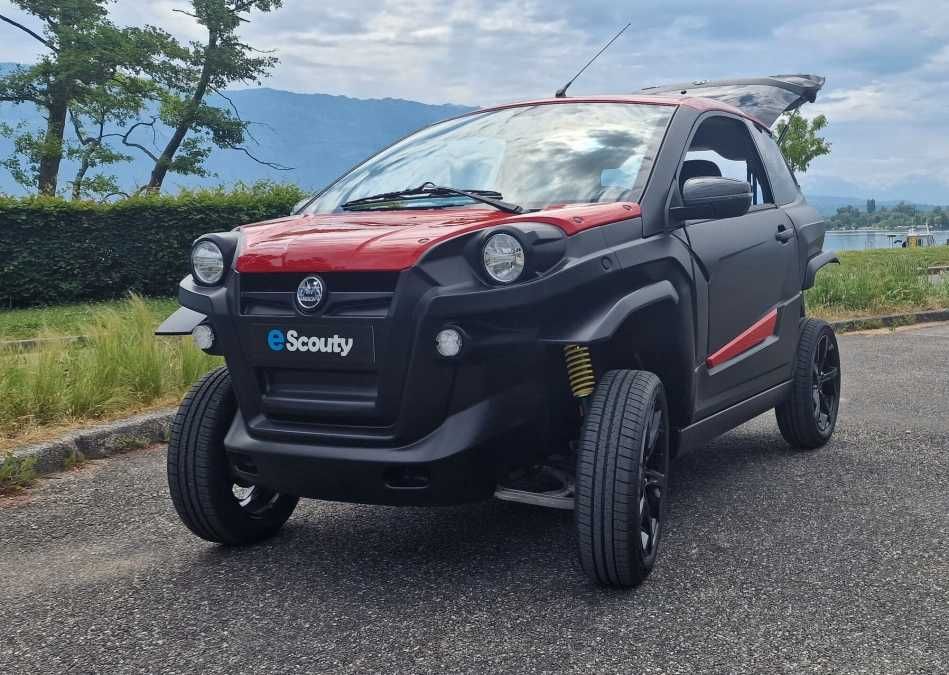 Wynajem Microcar elektryczny Aixam e-Scouty dla 14latka kat AM L6E