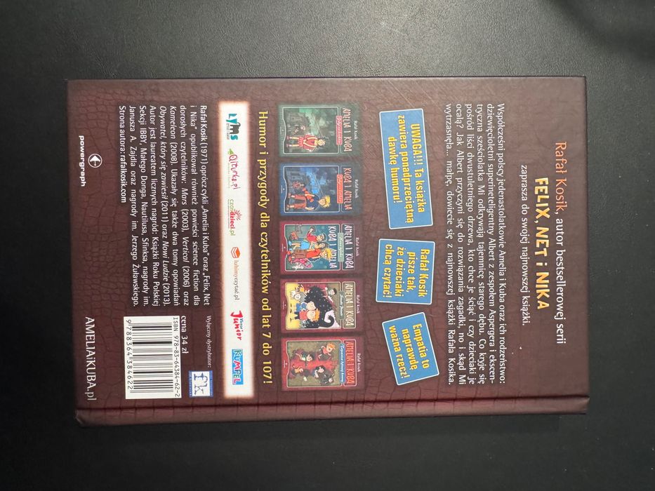 Amelia i Kuba. Tajemnica dębowej korony Rafał Kosik