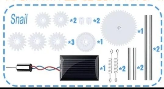 DIY ślimak solarny do samodzielnego zrobienia zabawa zabawka