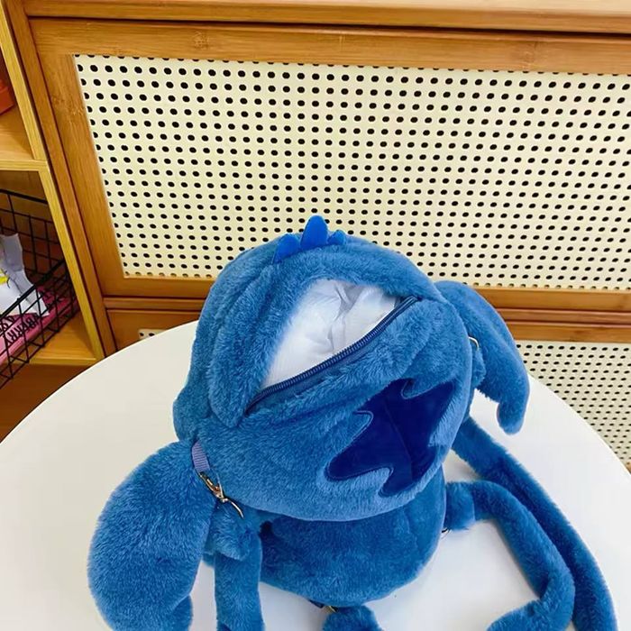 М'яка іграшка Стіч рюкзак 28см, Іграшка рюкзак Стіч, Стіч для дітей